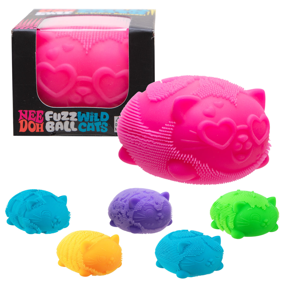 Nee Doh Wild Cats Fuzz Ball Limit 1 per Customer