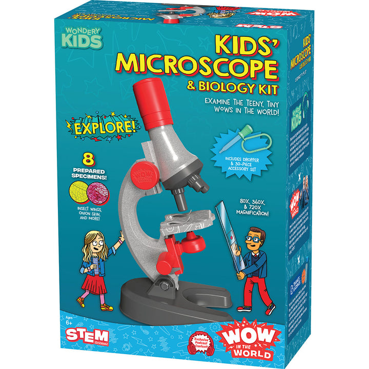 Kid's Microscope & Biology Kit