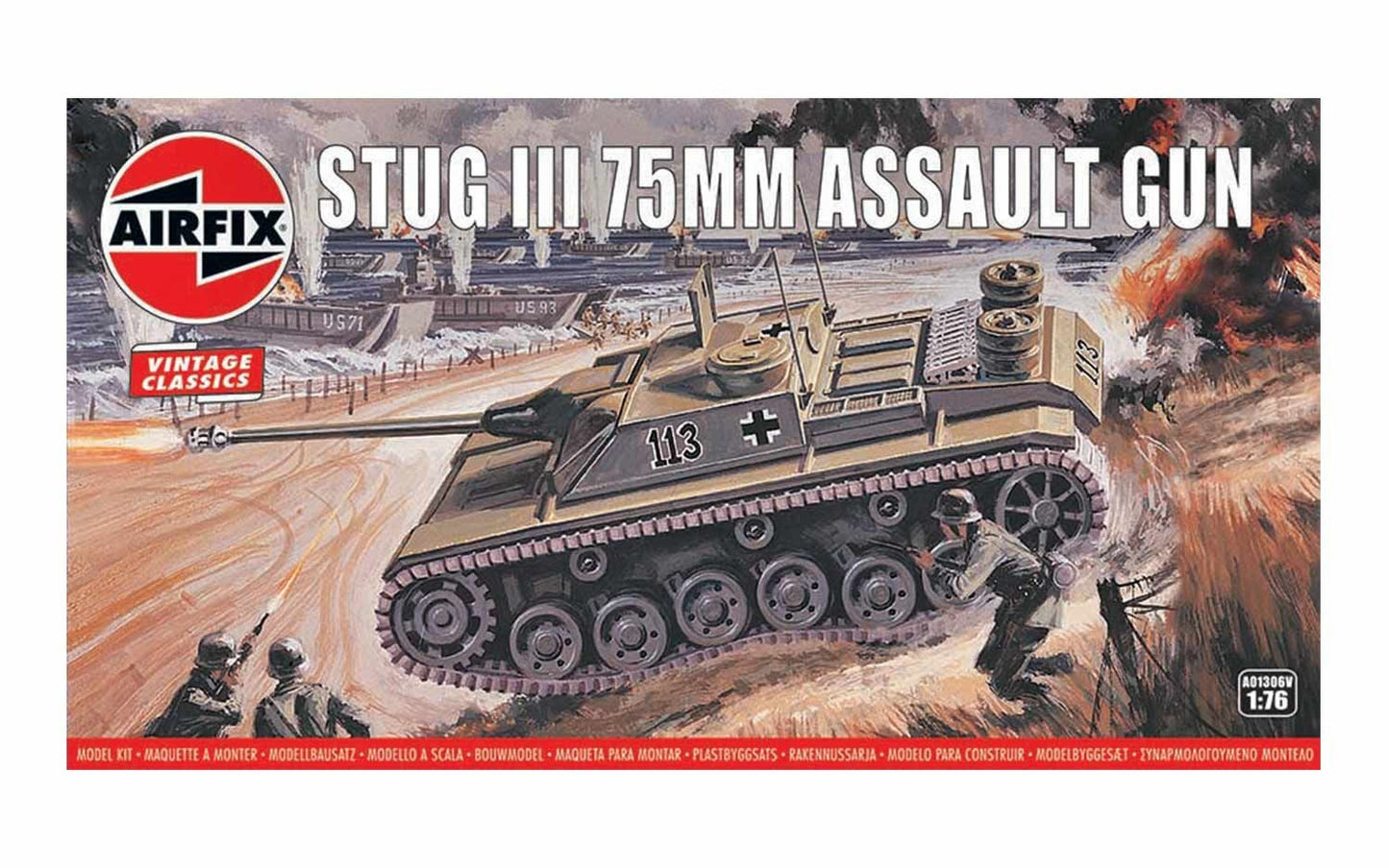 Stug III 75MM Assault Gun 1/76