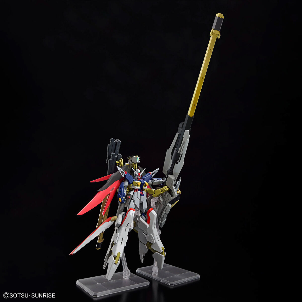 HG Destiny Gundam Spec II & Zeus Silhouette 1/144