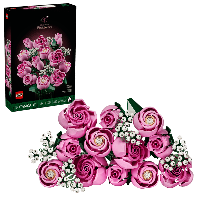 Botanicals Bouquet of Pink Roses