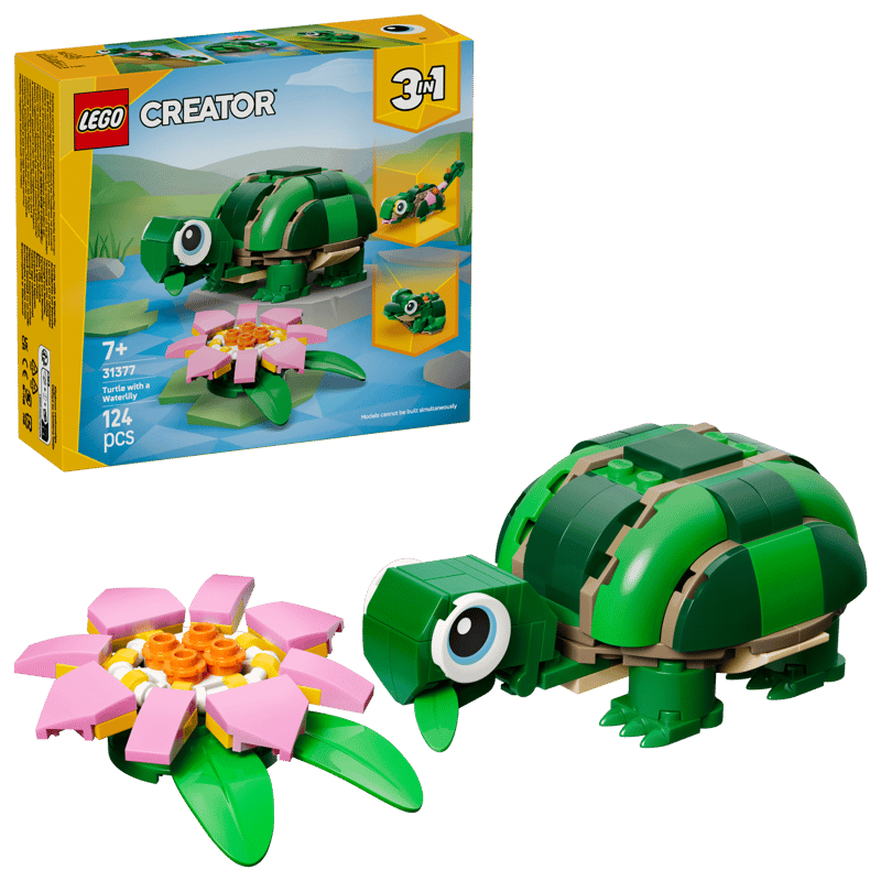 Creator Turtle with Water Lily