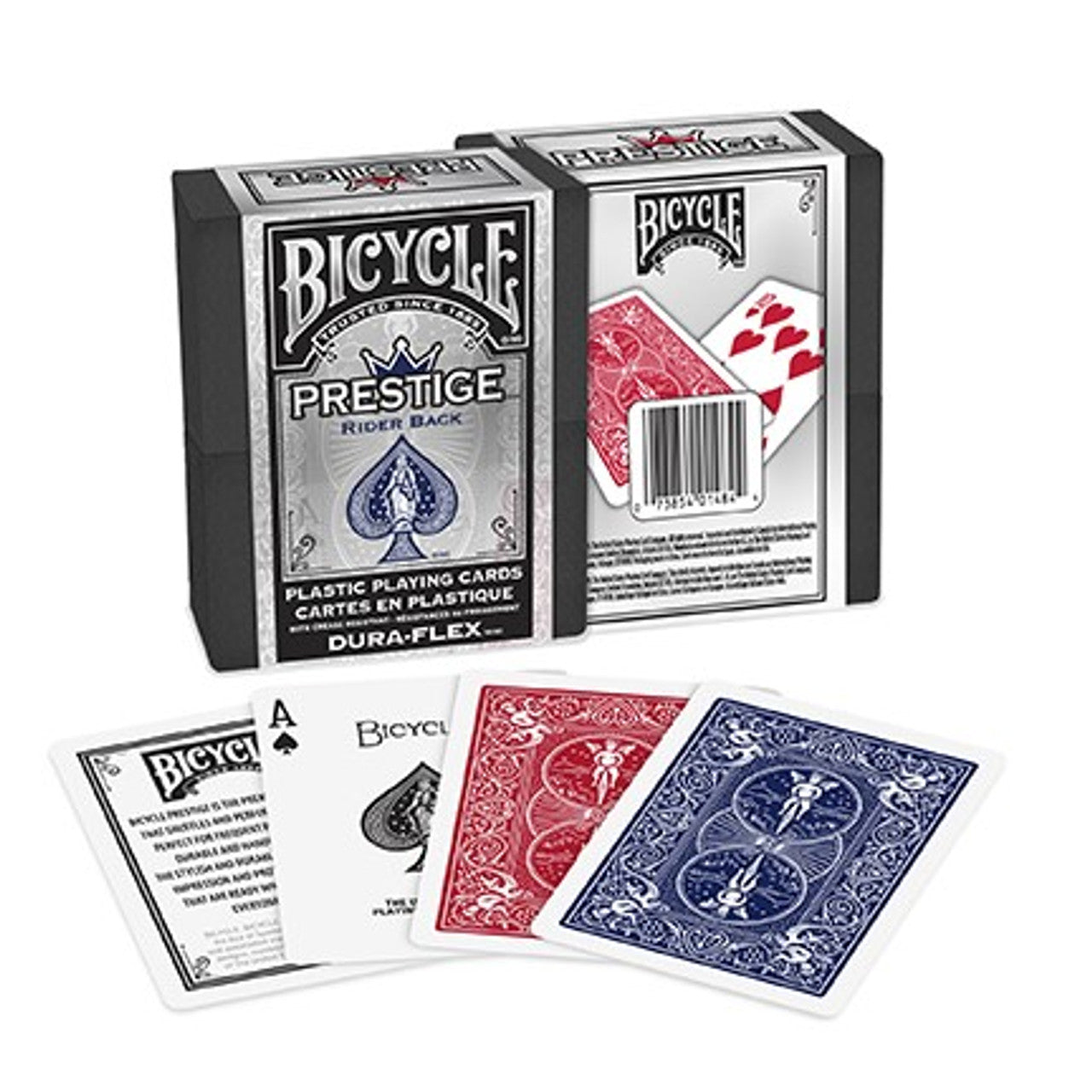 Bicycle Prestige Dura-Flex Plastic Playing Cards – Hobby and Toy