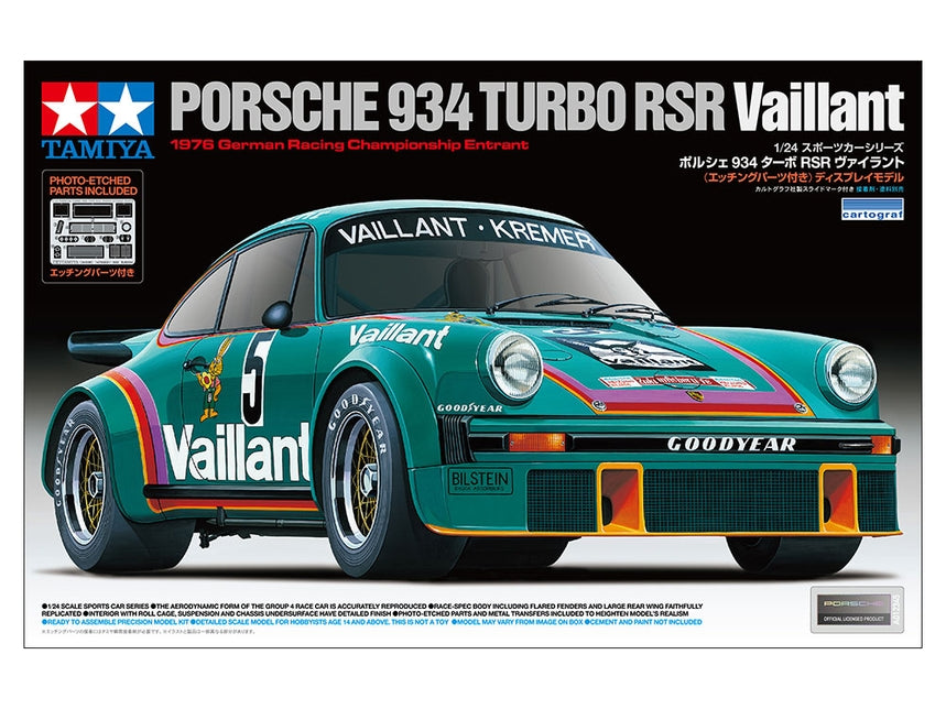 Porsche 934 Turbo RSR Vaillant 1/24