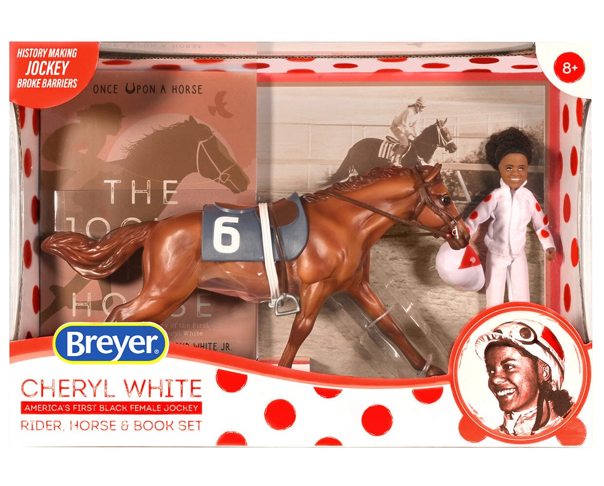 Cheryl White & Jetolara Horse & Book 1/12