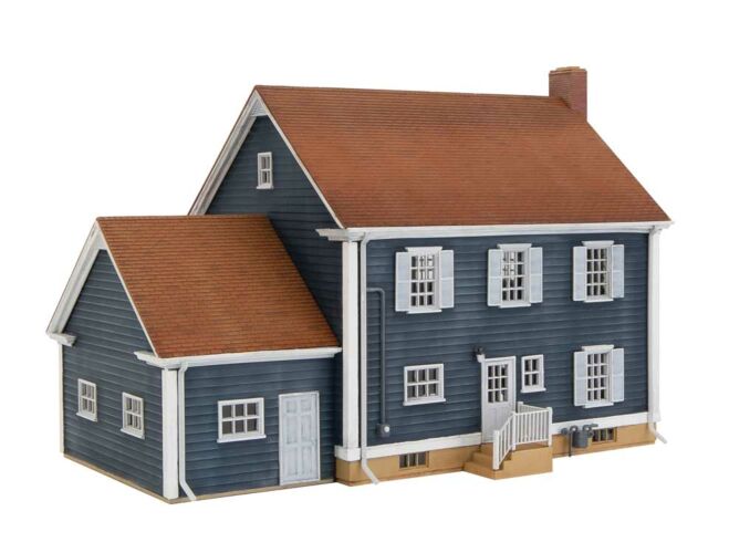 HO Colonial House Kit