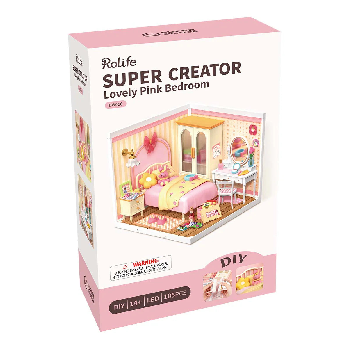 DIY Super Creator Lovely Pink Bedroom
