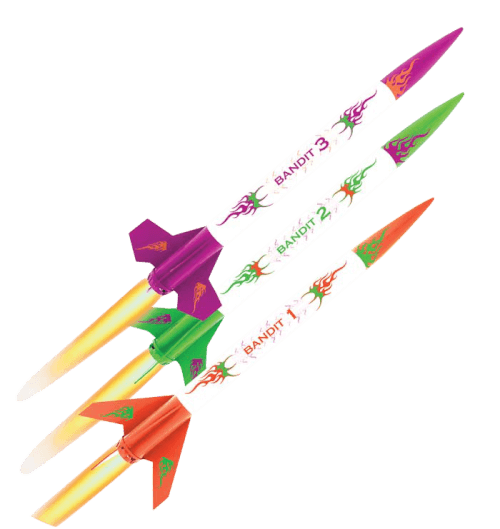 3 Bandits Rockets Level 1