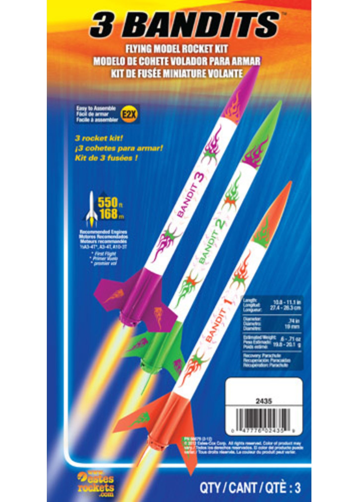 3 Bandits Rockets Level 1