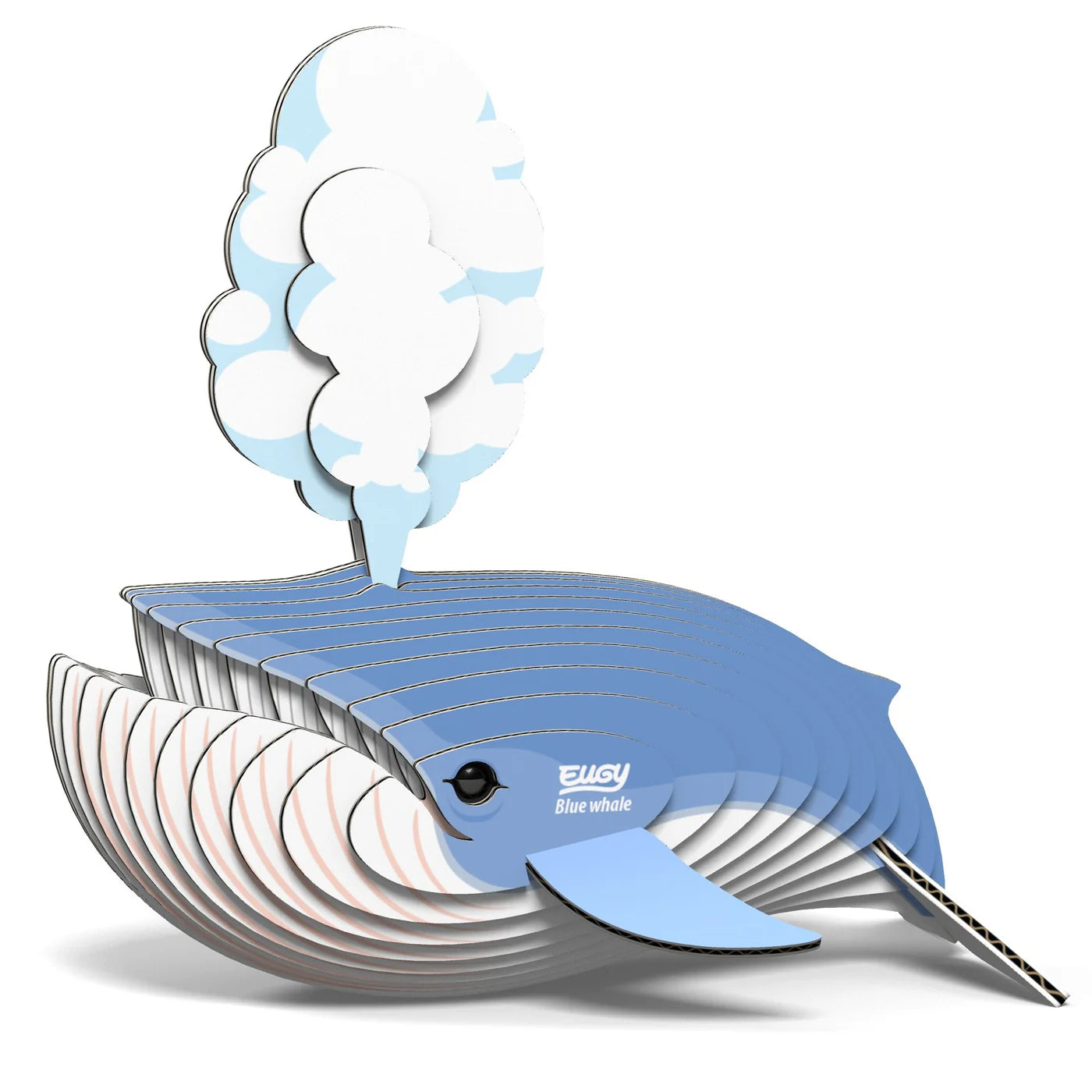Eugy Blue Whale 3D Cardboard Model Kit