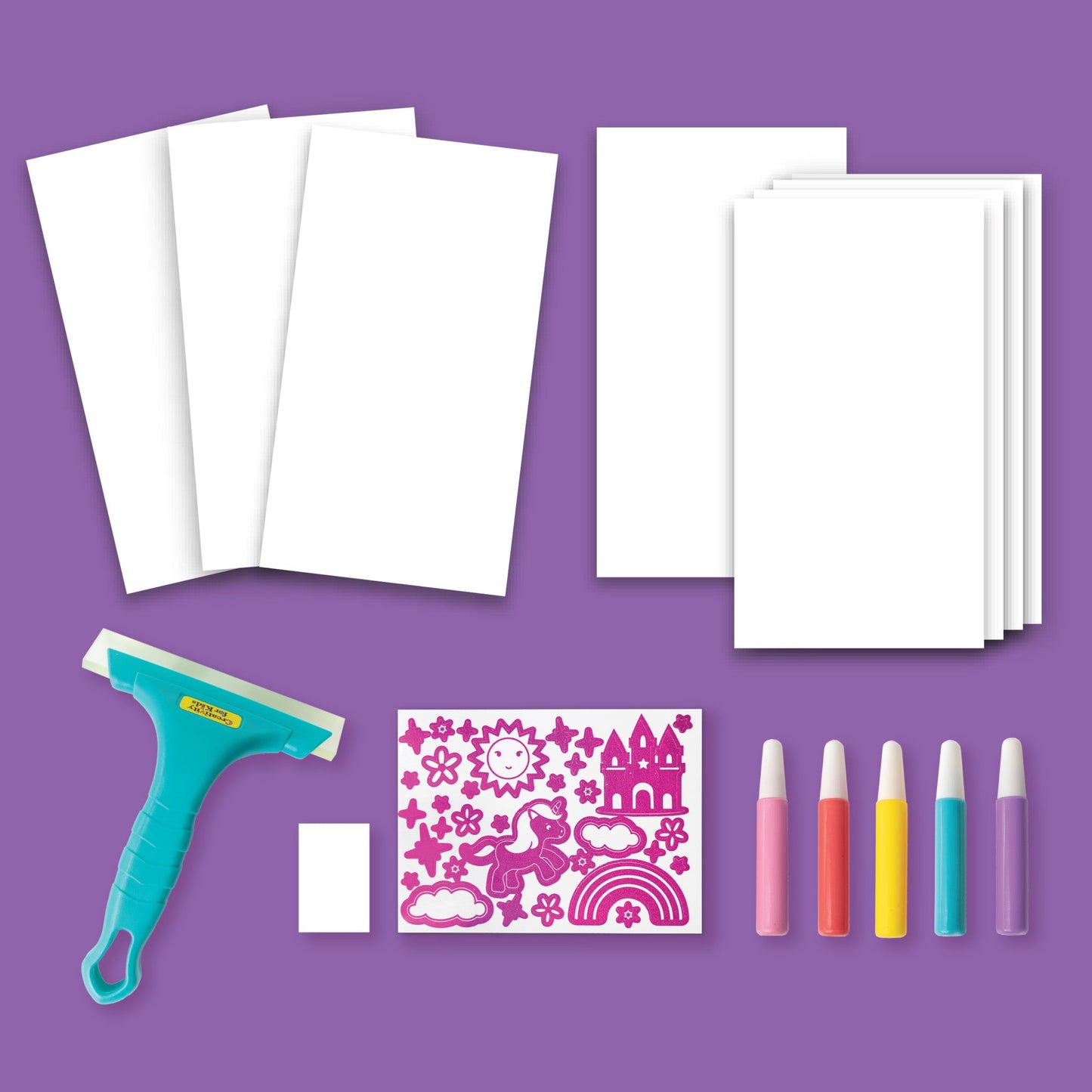 Squeegeeez Magic Art Reveal Unicorn