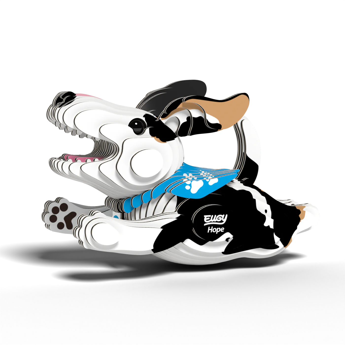 Eugy Dog Hope 3D Cardboard Model Kit