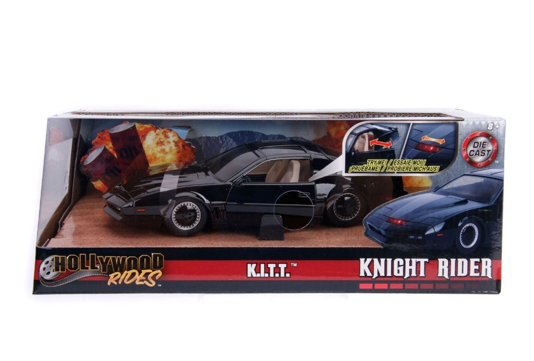 "Hollywood Rides" Knight Rider K.I.T.T. with Lights 1/24