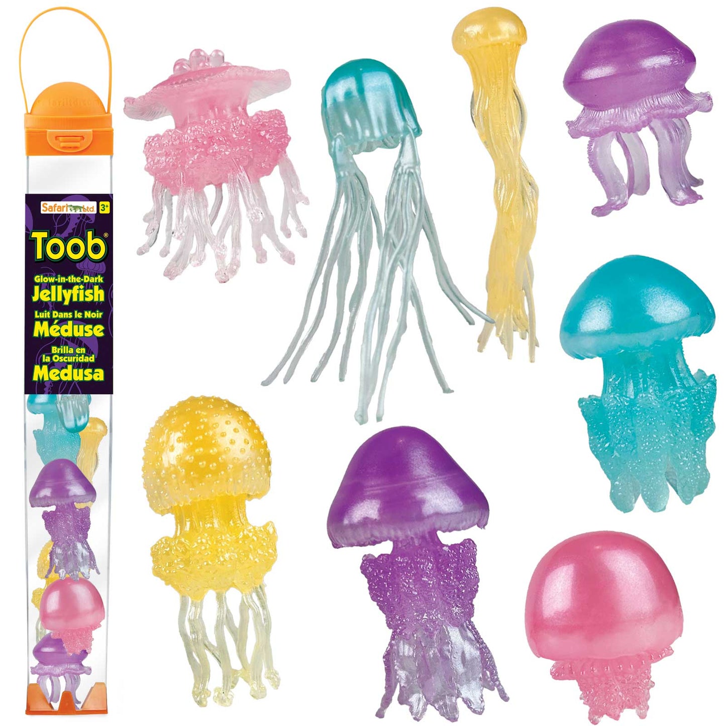 Glow in the Dark Jellyfish Toob