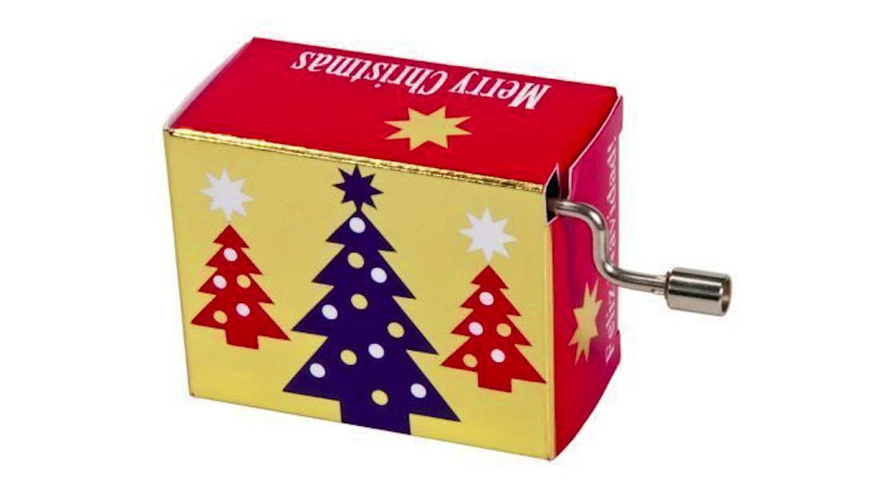 We Wish You a Merry Christmas Music Box
