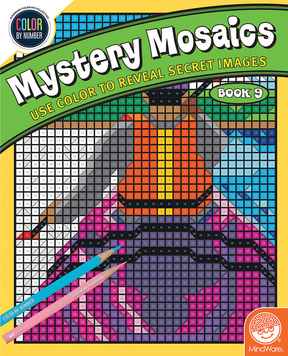 Color by Number Mystery Mosaics #9