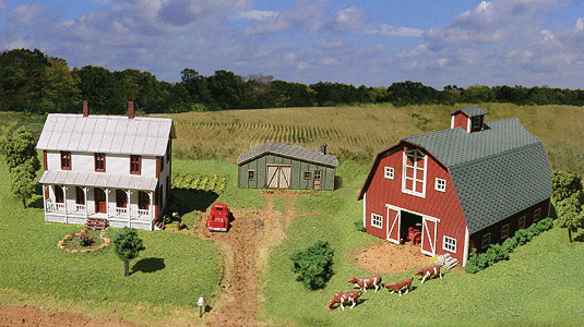 5640 Two Story Farmhouse - N scale 5640 Two Story Farmhouse - N scale