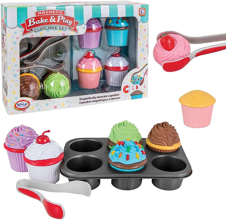 Magnetic Bake & Play Cupcake Set