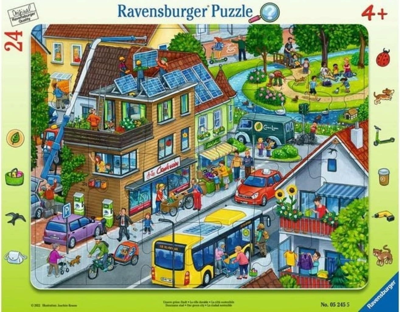 Our Green City 24pc tray puzzle