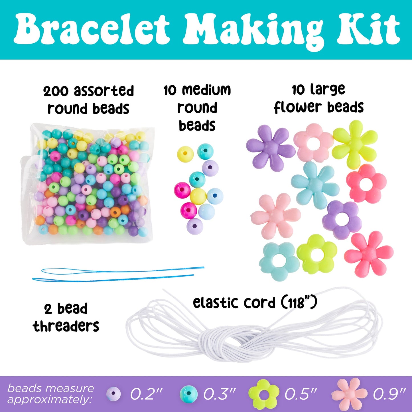 Beaded Flower Bracelets