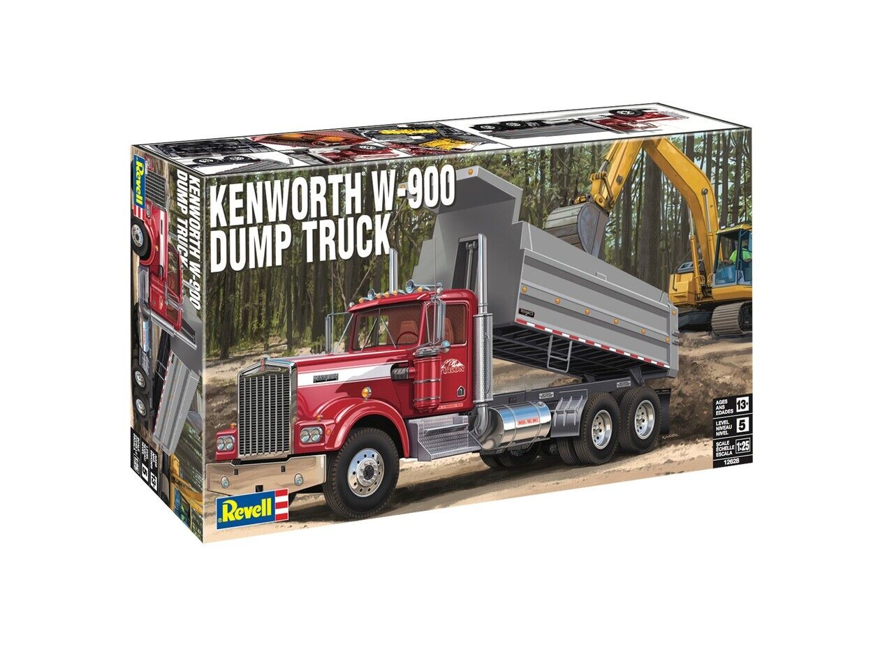 Kenworth W-900 Dump Truck 1/25