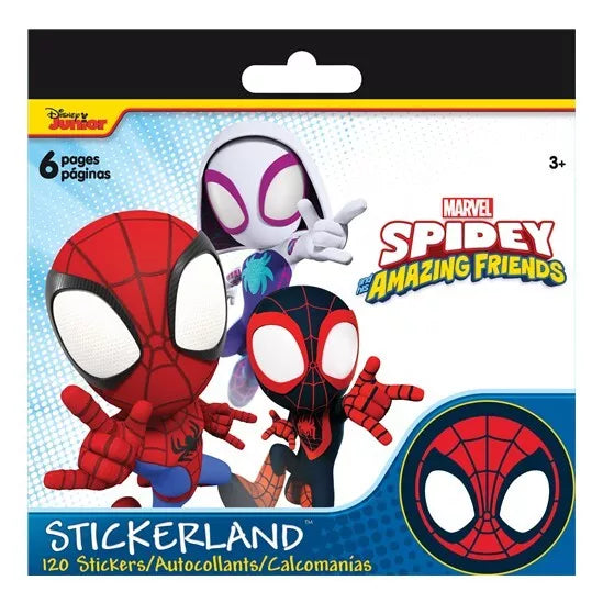 Marvel Spidey Amazing Friends Stickerland