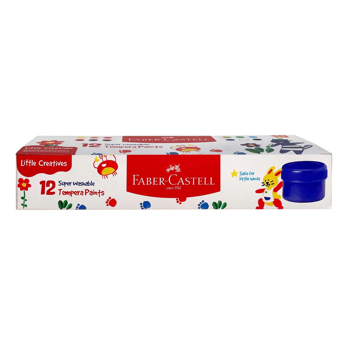 Little Creatives 12 Tempera Paints 10ml