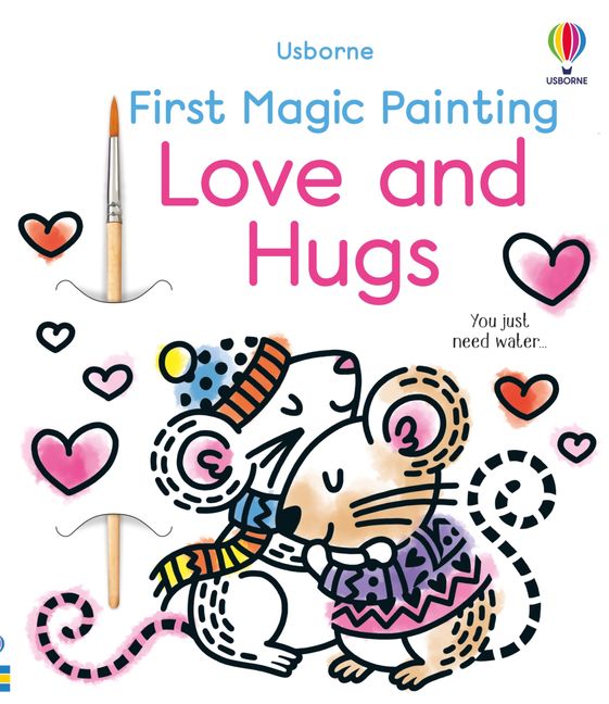 First Magic Painting Love an Hugs