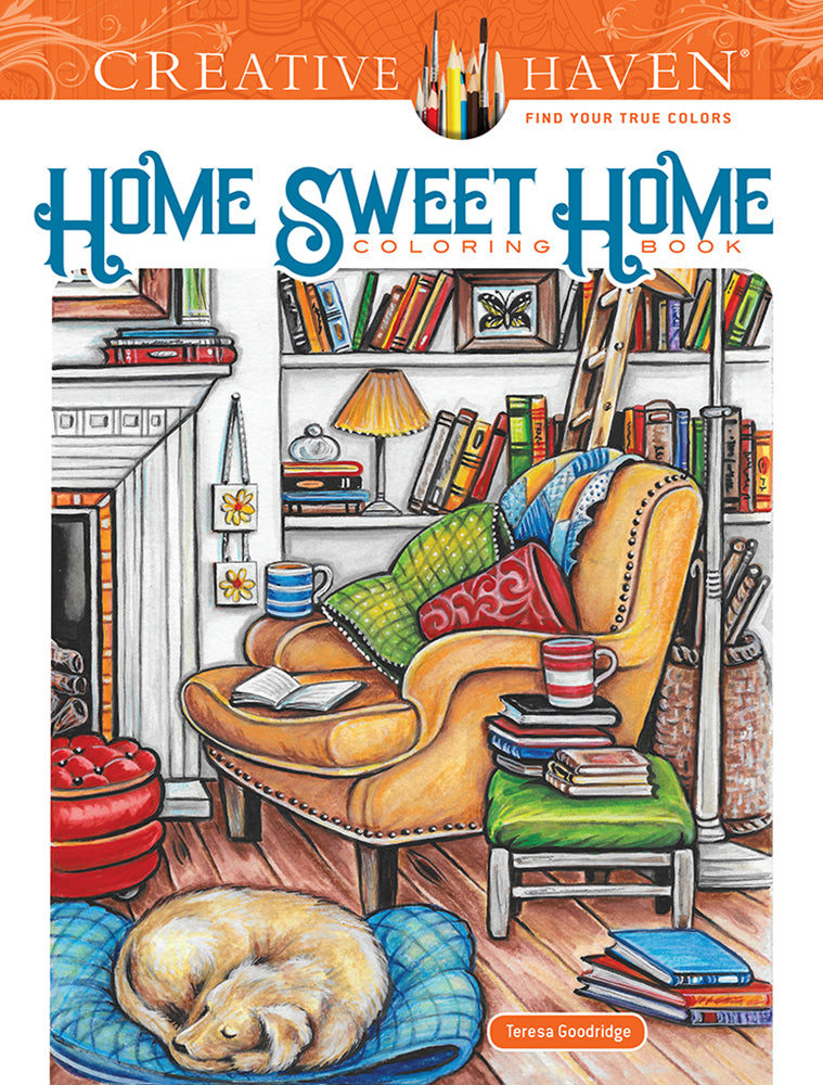 Home Sweet Home Coloring Book
