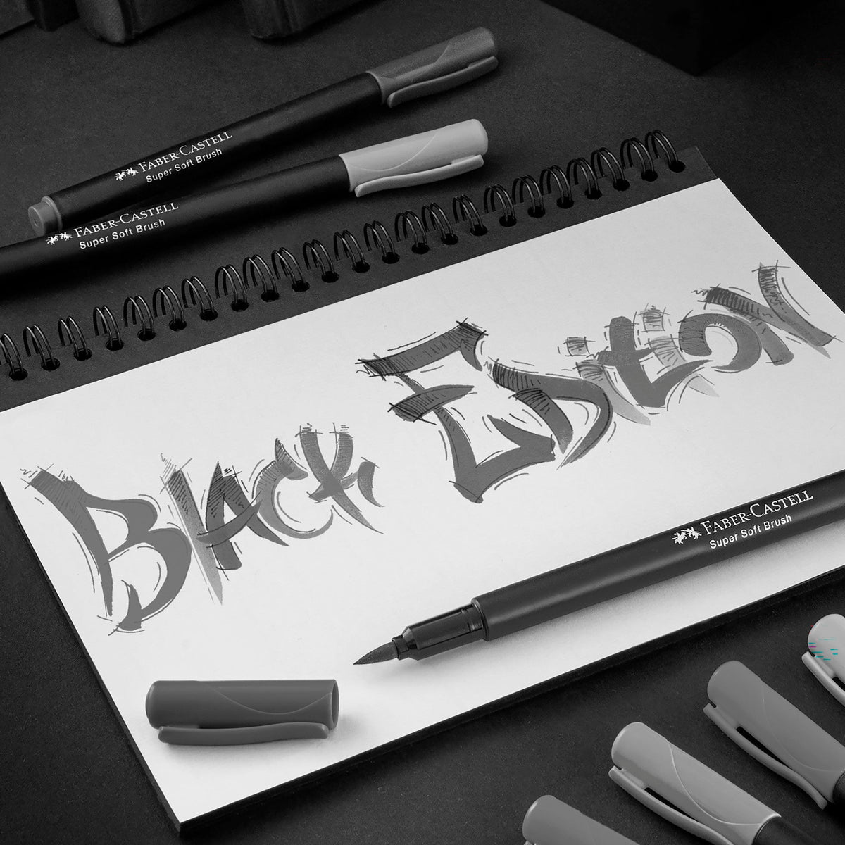 Black Edition Marker Super Soft Grays