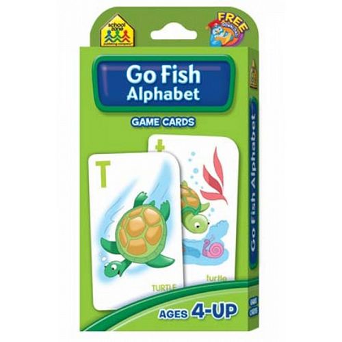 GO FISH ALPHABET GAME CARDS AGES 4+