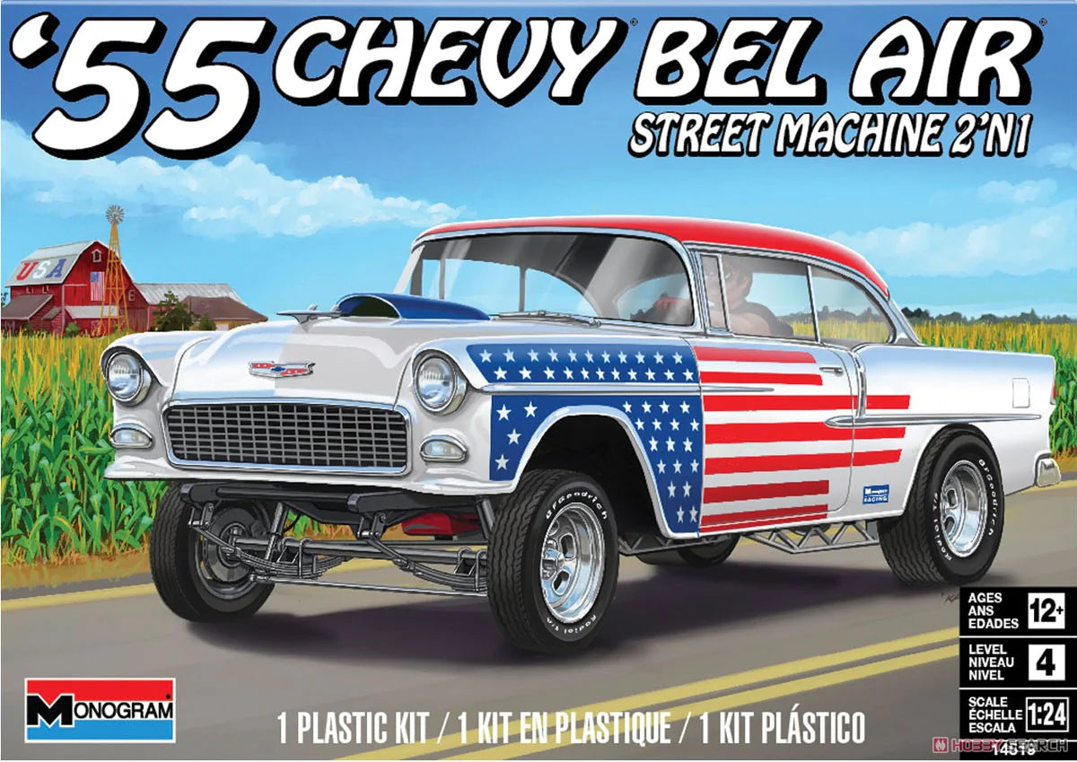 Chevy Bel Air Street Machine 2'in'1 1955 1/24