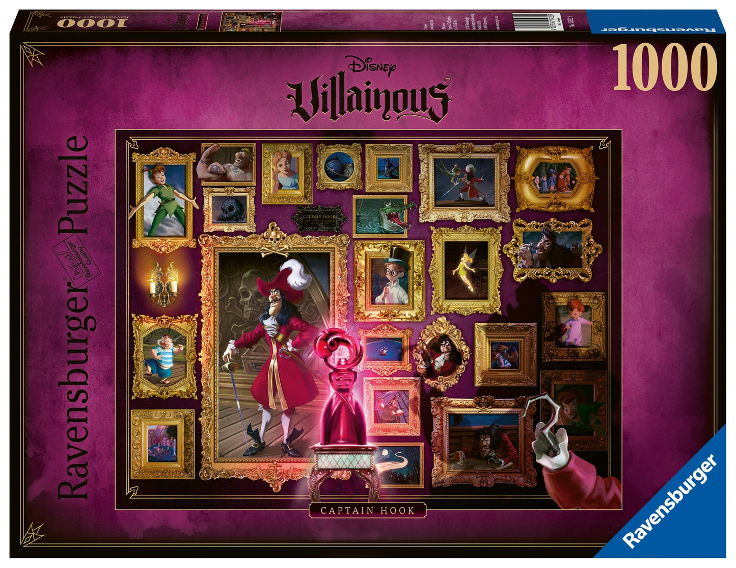 Disney Villainous Captain Hook 1000pc