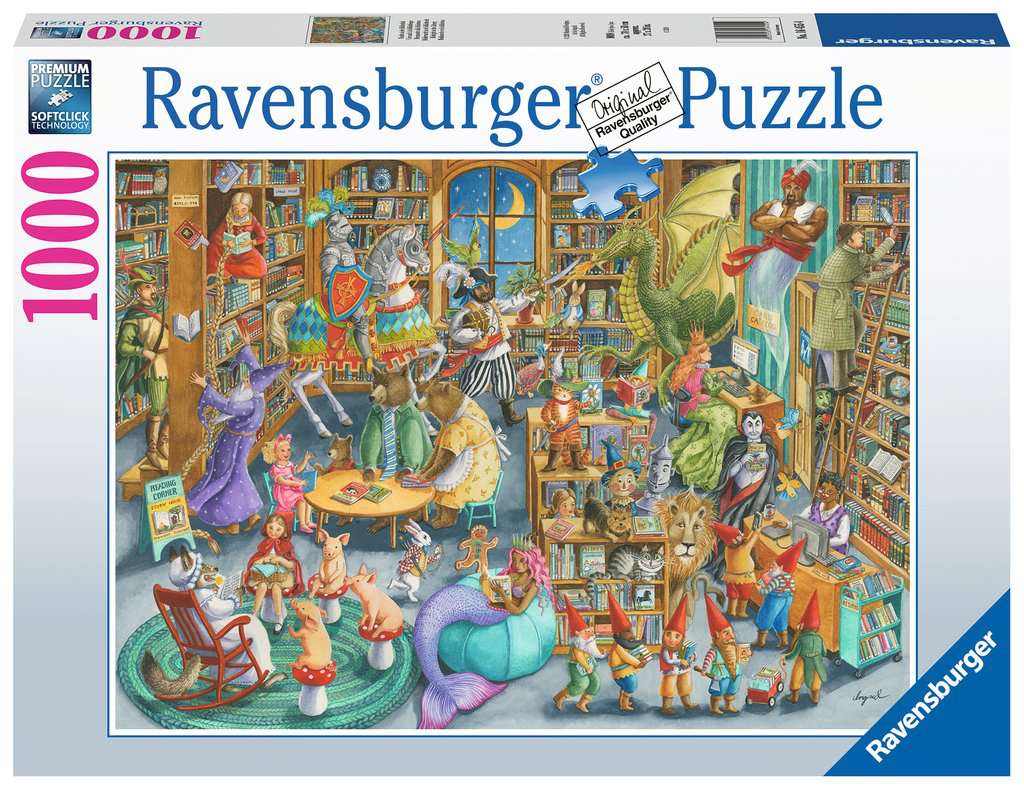Midnight at the Library 1000pc