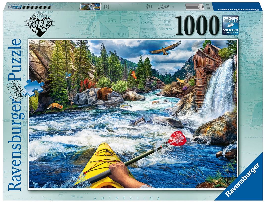 White Water Kayaking 1000pc