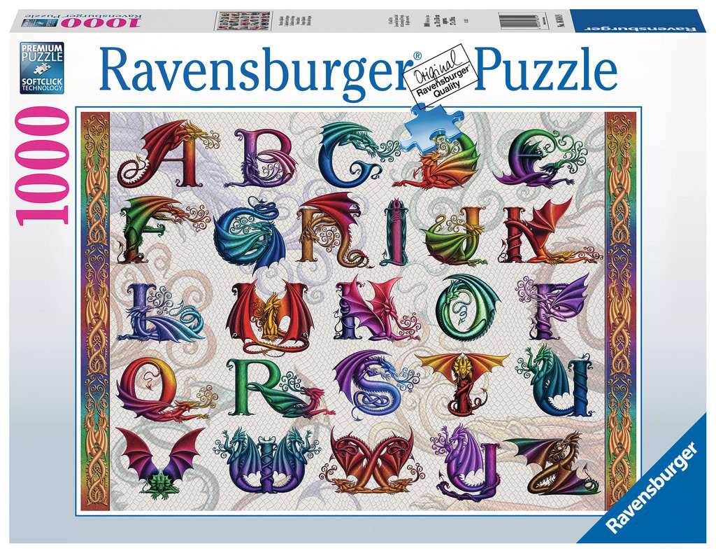 Dragon Alphabet 1000pc