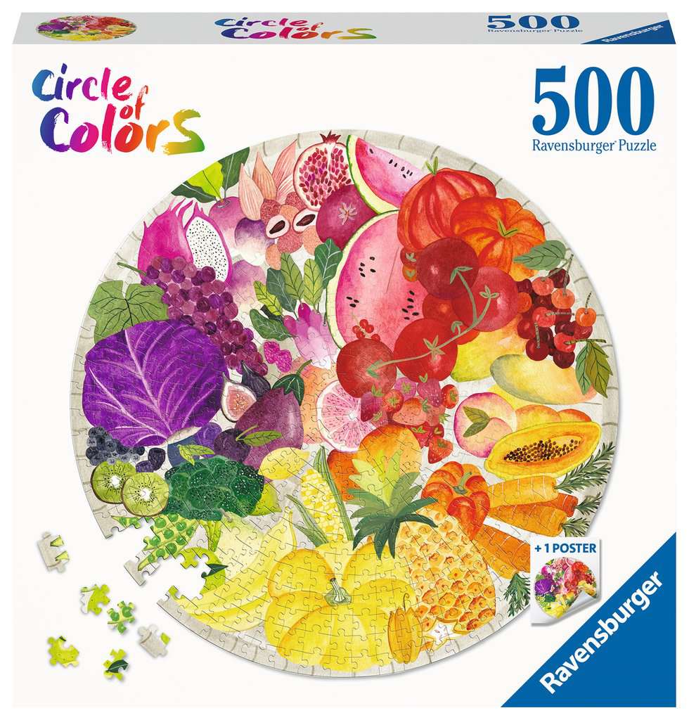 Circle of Colors Fruits & Veg 500pc