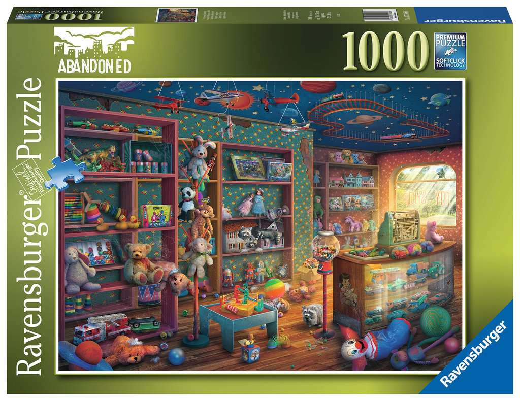 Abandoned Tattered Toy Store 1000pc