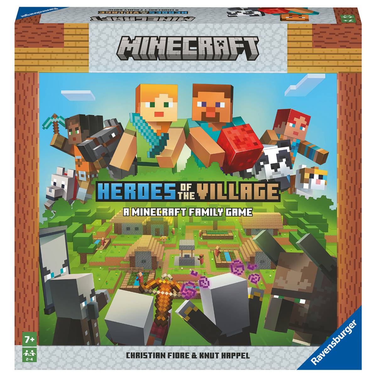Minecraft Heroes of the Village Family Game