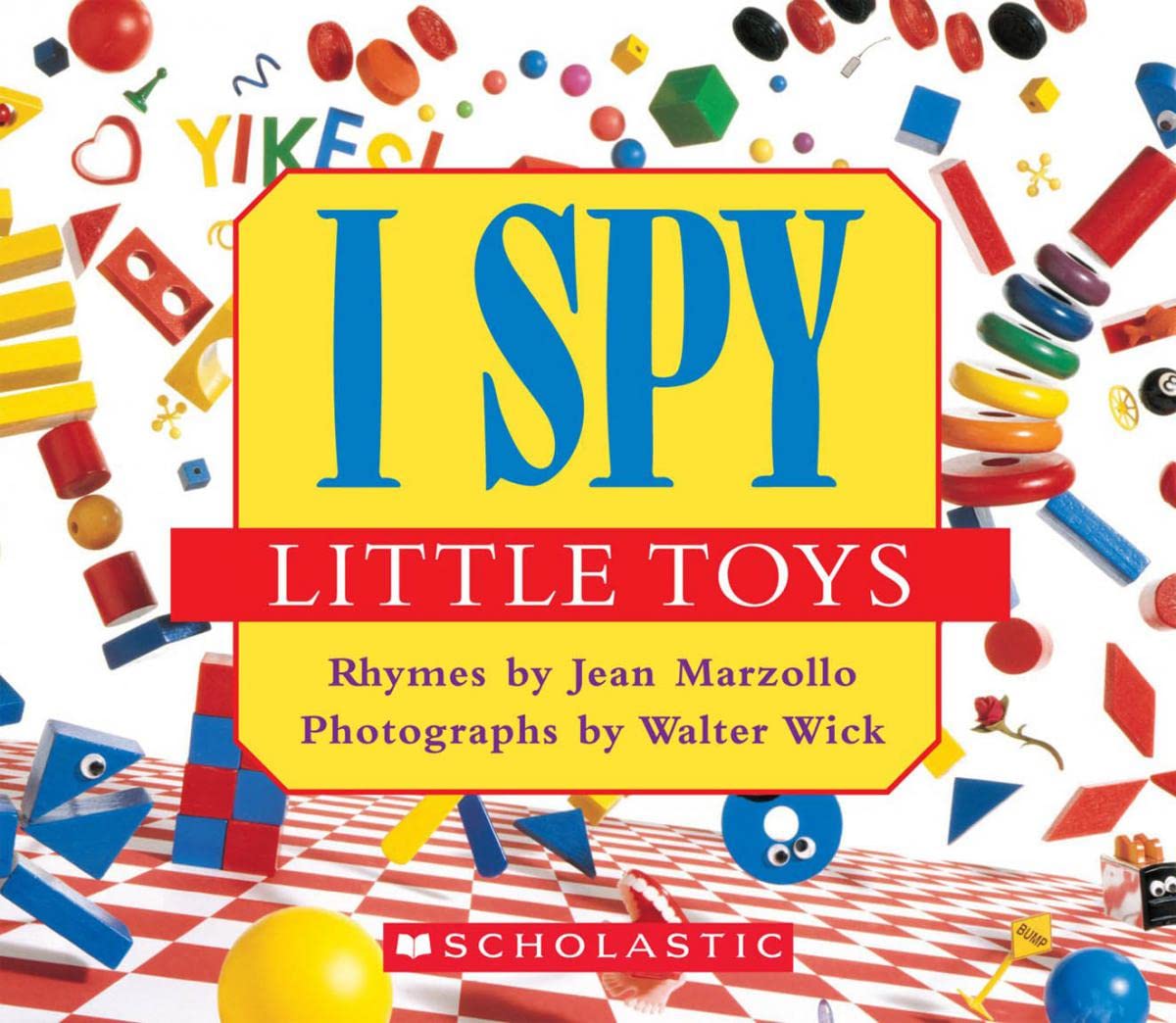 I Spy Little Toys Board Book