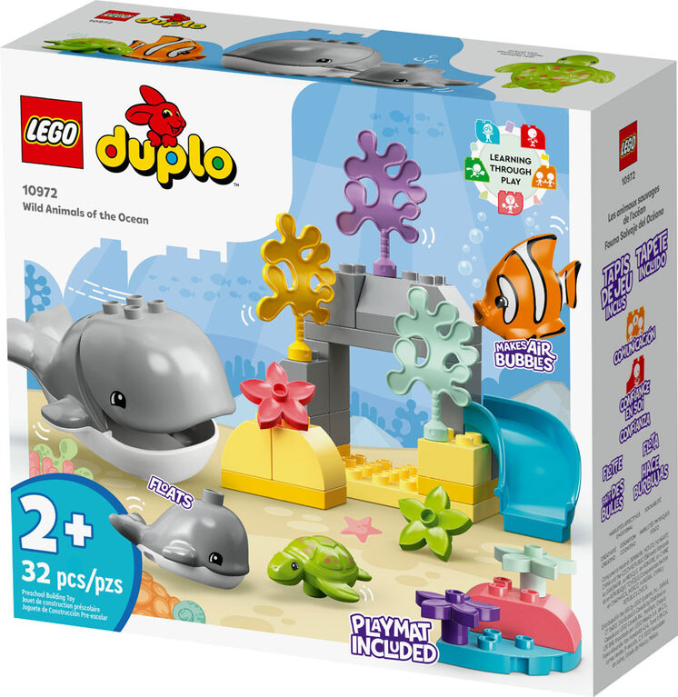 LEGO Duplo Animais Selvagens Do Oceano 10972 (Edad Mínima: 2 Años