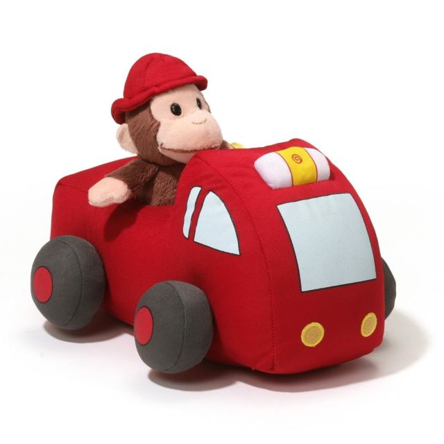Curious George w/Firetruck