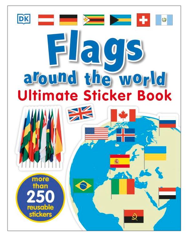 Ultimate Flags Around World Sticker Book