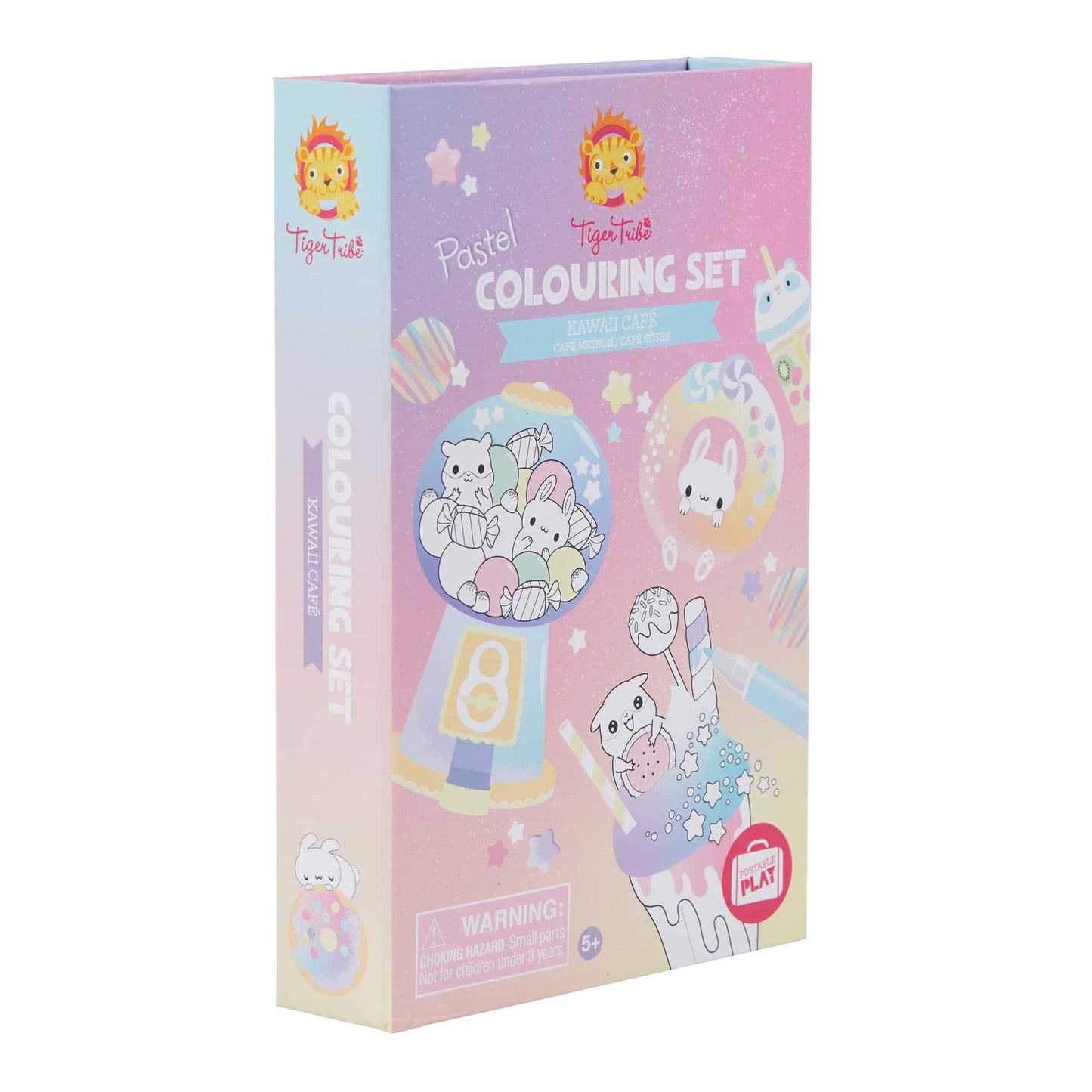 Pastel Colouring Set Kawaii Cafe