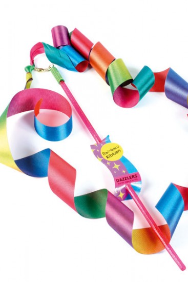 GLITTER RAINBOW RIBBON