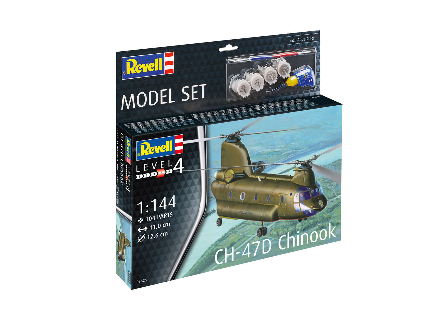 CH-47D Chinook 1/144 Starter Set