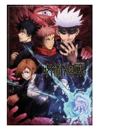 Jujutsu Kaisen Key Art 3 Group Magnet