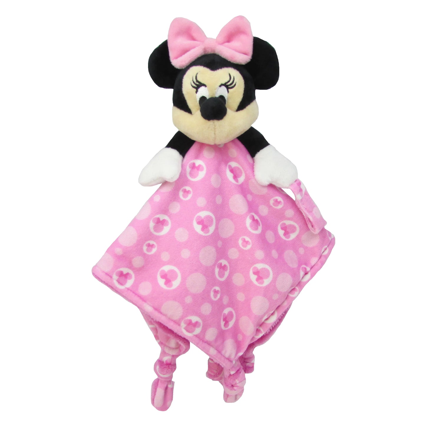 Disney Minnie Mouse Snuggle Blanky with Pacifier Loop