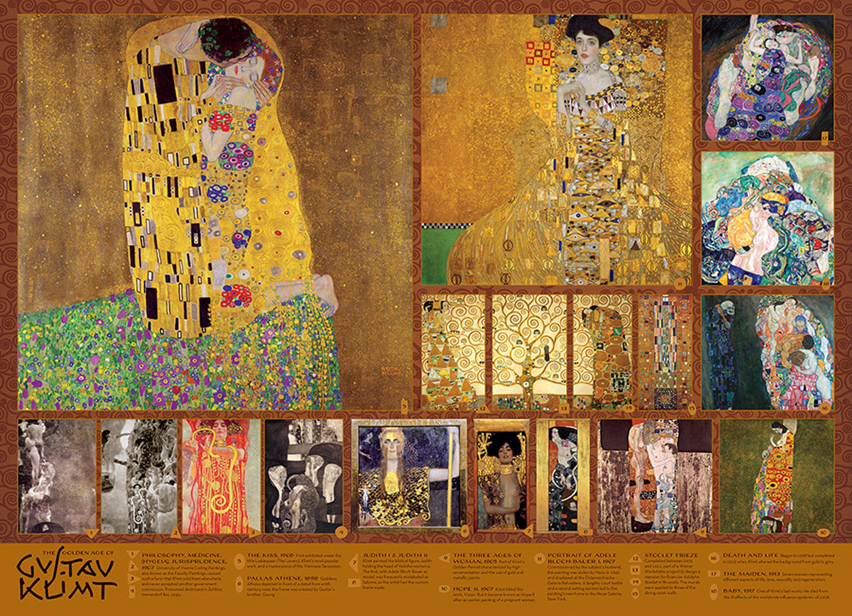The Golden Age of Klimt 1000pc