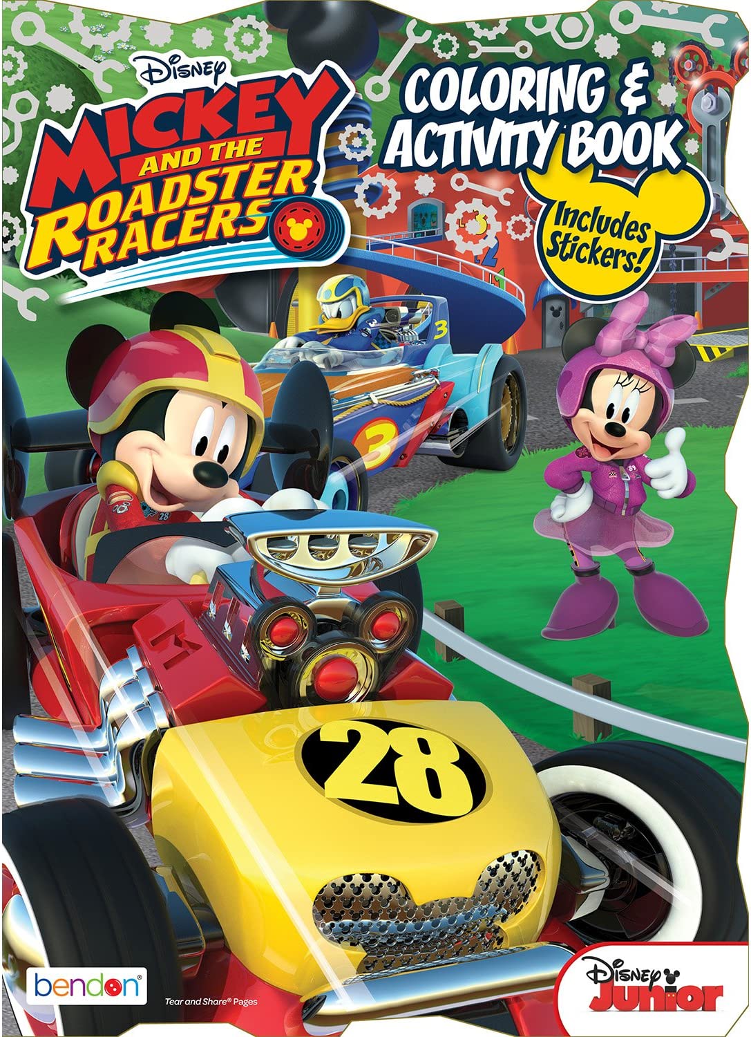 Mickey & the Roadsters Coloring & Activi
